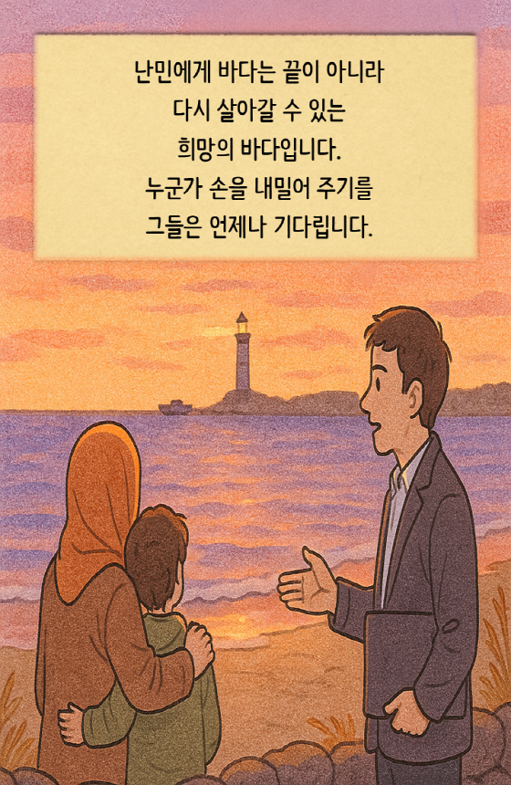 [쿰다 웹툰] 섬의 환대와 경계