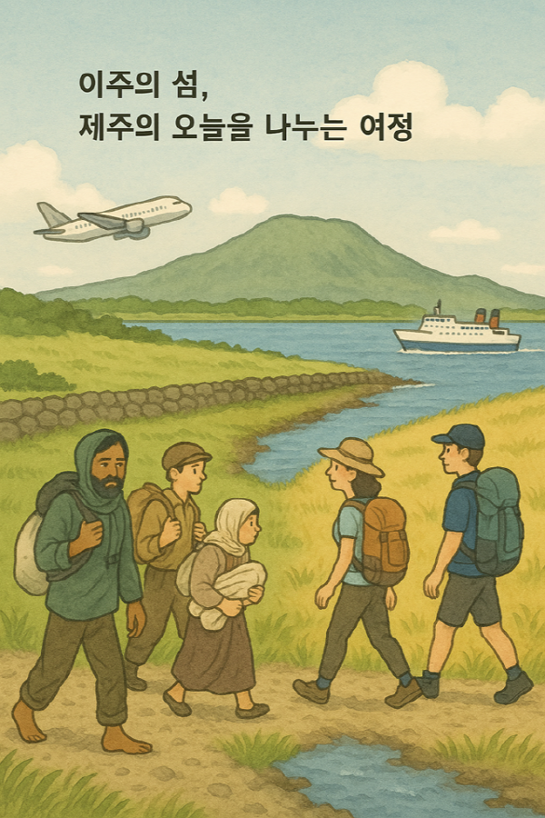 [쿰다 웹툰] 이주의 섬, 제주의 오늘을 나누는 여정